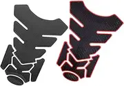 2pcs Motorcycle Stickers Motorcycle Decals Funny Car Decals Motorcycle Gas Tank Cover Decals Gas Tank Stickers for Car Tank Pad Protector Decal Three-Dimensional Soft Glue