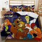 Panic Scooby Doo & Friends What's New Scooby Doo Horror 3D Quilt Bedding Set
