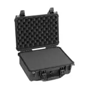 Pelican 1450 Watertight Hard Case with Foam Insert - Black
