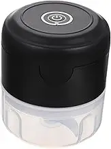 iplusmile 1Set Electric Mini Garlic Chopper Portable Rechargeable Food Processor Compact Kitchen Gadget for Garlic Ginger Material Lightweight and Easy to Use