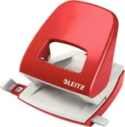 Leitz Nexxt 5008 2 Hole Punch Metal 30 Sheet Red 50080025