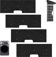4 Pack WH01X35719 Dryer Lint Filter Compatible with GE Profile Washer Dryer Combo, Foam Filter Lint for Models:PFQ97HSPVDS