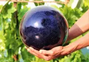 Huge 230mm Polished Blue Goldstone Crystal Healing Energy Stone Decor Sphere