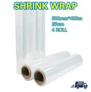 500mm 25um Clear Stretch Film/Wrapping Firm/Plastic Shrink Pallet Wrap New 4Roll