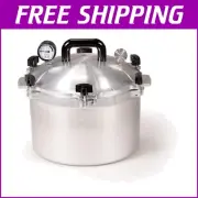 Versatile 15.5qt Pressure Cooker & Canner - Family-Owned Quality Assurance