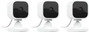 3 Pack Blink Mini Indoor WiFi Security Camera Motion Detection, Night Detection