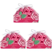 21pc Arome Ambiance Floral Garden Rosettes Relaxing Soap Bath Petals Rose