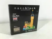 Nanoblock Big Ben NBH-029 Micro Sized Building Block Ohio Art