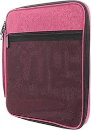 VALICLUD Travel Watch Strap Organizer Bag Slot Lightweight Storage Case with Numbered Compartments Protective Polyester Material for Easy Sorting for Smartwatch Bands Purple