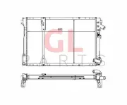 FOR RENAULT LAGUNA I B/K56 1999-2000 Radiator Engine Cooling 7701041957 New