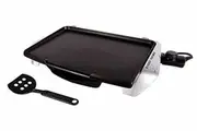 George Foreman GREG10 Silver Electric Griddle