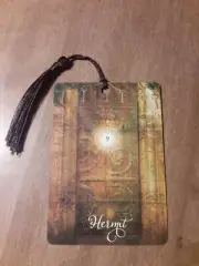 The Hermit- Good Tarot Bookmark Oracle Card Art Deck Gift, Purified & Charged