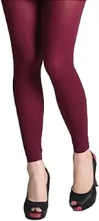[Amaryllis] Footless Wine Burgundy Colour 80 Denier Opaque Pantyhose Tights