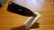 Unique handmade anti gravity floating wine bottle holder, weddings, parties, bar