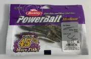 Berkley PowerBait MaxScent Flat Worm 3.6" (10pk) Drop Shot ~ GOBY
