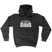 Youre Looking At An Awesome Worker - Funny Novelty Hoodies Hoodie