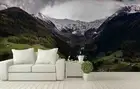 3D Mountain Valley Wallpaper Wall Mural Removable Self-adhesive 17