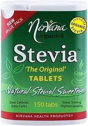 Nirvana Organics Stevia The Original Sweetener 150 Tablet