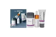 Age Defense Kit by Dermalogica for Unisex - 3 Pc 0.45oz Daily Superfoliant, 0.34oz Biolumin-C Serum, 0.4oz Dynamic Skin Recovery SPF50