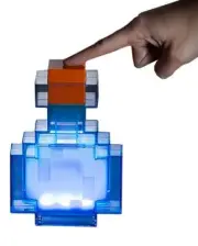 Minecraft 7" Light-Up Color Changing Potion Bottle