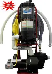 TOMCAT® TOP GUN™ MAVERICK™ PORTABLE POOL VACUUM CLEANER 1.5 HP RELIANT PUMP