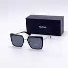 NEW PRADA PR58WS 1AB5Z1 POLARIZED WOMEN’S SUNGLASSES PRADA PR 58WS BLACK EYEWEAR