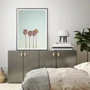 Retro Palm Poster Wall Art