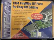 Intek21 1394 DV Pack - FireWire adapter, Cable And Software NEW Factory Sealed