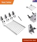 Highland Racks Offset Smoker Flex Bracket Kit, Regular, Silver