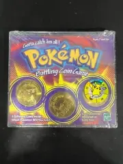 Pokemon Battling Coin Game Sealed Hasbro 199 Nintendo Creatures Pikachu