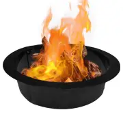 Fire Pit Ring - Heavy Duty 2mm Think Steel Rim -DIY Above or In-Ground -36"x 30"