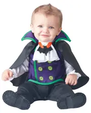 Count Cutie Vampire Dracula Halloween Toddler Boys Costume