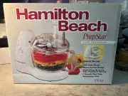 Hamilton Beach 70550R PrepStar Food Processor - White - New In Box. Sealed