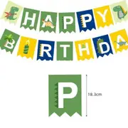 1 Set Party Banners Dinosaur Party Supplies Tableware Kids Children Birthday Decoration