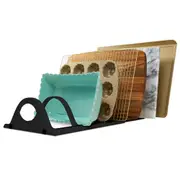 Madesmart Expandable Kitchen Bakeware Organiser 39x29cm Rectangle Carbon