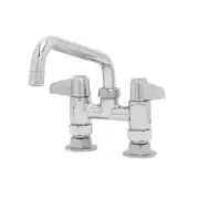 T&S Brass 5F-4DLS08A 4" Deck Mount Workboard Mixing Faucet