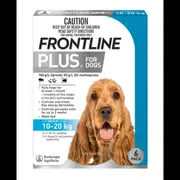 Frontline Plus Medium Dog Blue