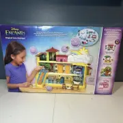 Disney Encanto Magical Madrigal House Playset Mirabel Doll & 14 Pieces. New!
