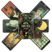Universal Monsters Hauntingly Illustrated New 78 Card Tarot Deck Ships from USA!