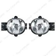 Car Front Bumper Fog Light Assembly Fog Lamp For Dodge Ram 1500 2500 3500 2002-2008 Durango 2004 2005 2006 55077475AE 55077475AC 1 Left and 1 Right