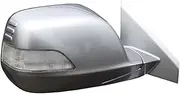5/7/9PIN Car Accessories Auto Outside Door Rearview Mirror Assemblys Compatible for HONDA CRV CR-V 2007 2008 2009 2010 2011 RE1 RE2 RE4(7PIN Right Silver)