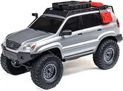 Axial RC Truck SCX24 Lexus GX470: 1/24 4WD RTR (Everything Needed to Run is Included), Silver, AXI-1532T2