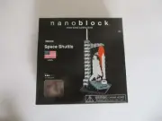 NANOBLOCK, SPACE SHUTTLE USA MICRO SIZED BUILDING BLOCK NBH 014, NIB