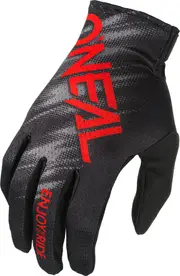 ONeal Matrix Voltage, gloves , color: Black/Red/Grey , size: M