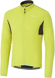 [SHIMANO] Clothing Men's Compact Windbreaker, Neon Yellow, Size L