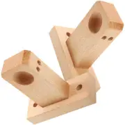 2 Pcs Curtain Rod Fixing Bracket Hooks For Curtains Holders Wall