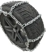 Snow ChainsQR78-15 7mm Square Boron Alloy Tire Chains with Cams
