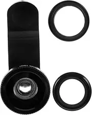 1 Set Universal 3 in 1 Wide Angle Macro Lens Camera Mobile Phone Lens with Clip