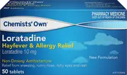 Chemists' Own Loratadine Tablets 10mg 50