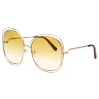 在飛比找森森購物網優惠-CHLOE金屬大框 太陽眼鏡 (金色) CE126S-802